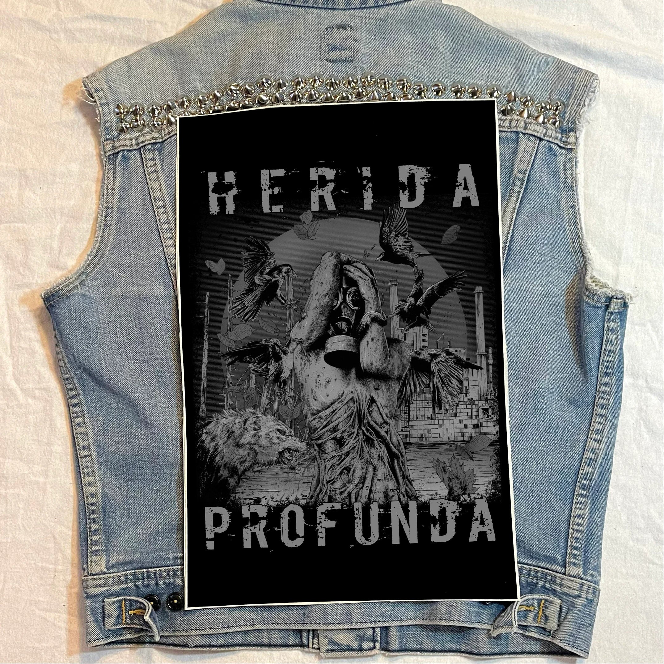HERIDA PROFUNDA Human Backpatch