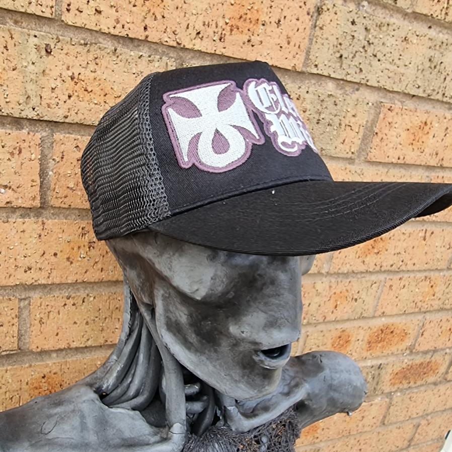 ELECTRIC WIZARD - (Glow in the Dark) Logo TRUCKER CAP