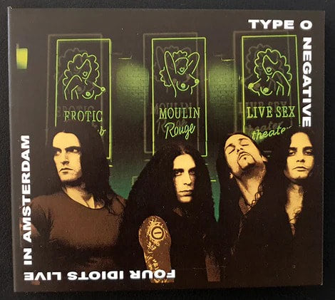 TYPE O NEGATIVE - Four Idiots Live In Amsterdam CD