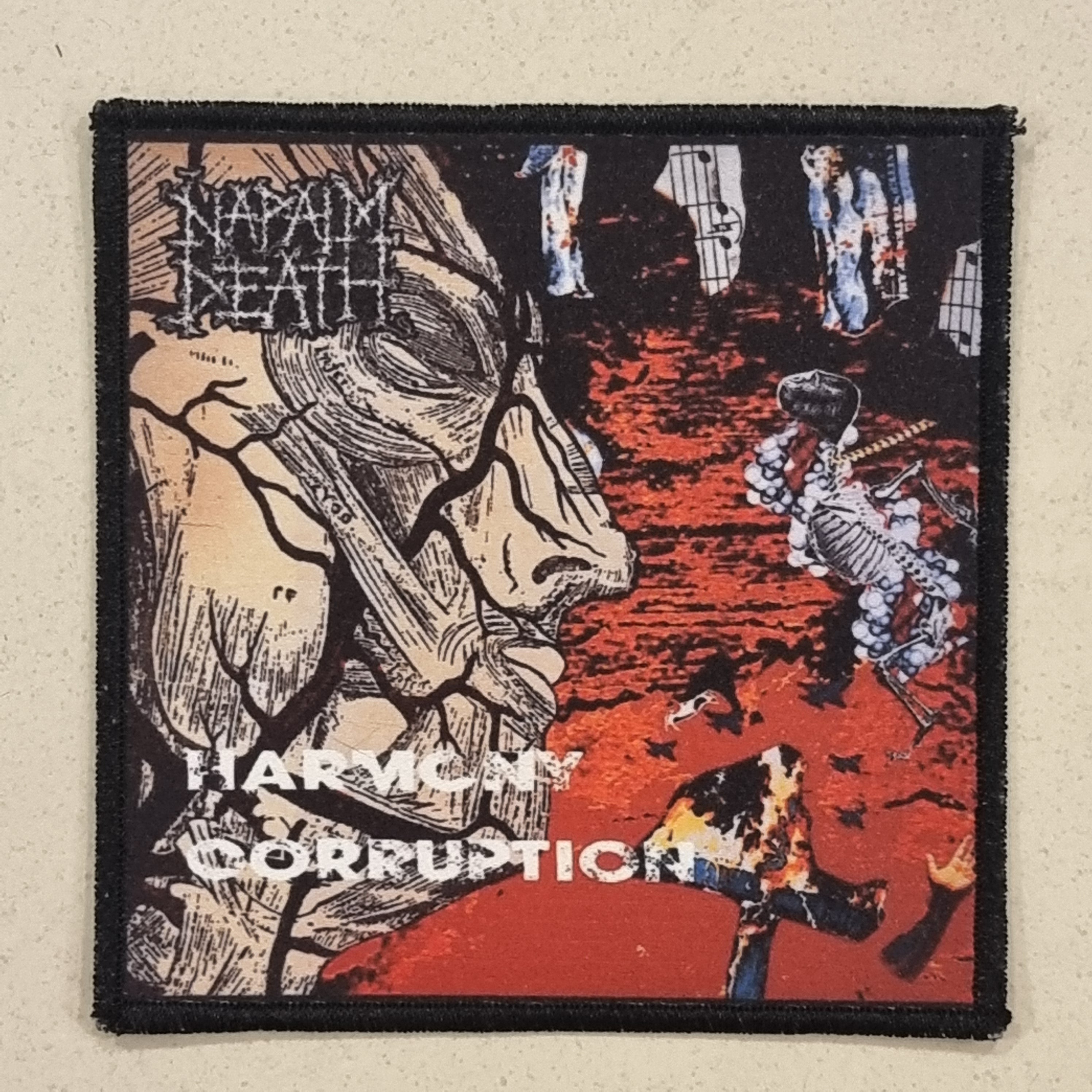 NAPALM DEATH - Harmony Corruption - Patch