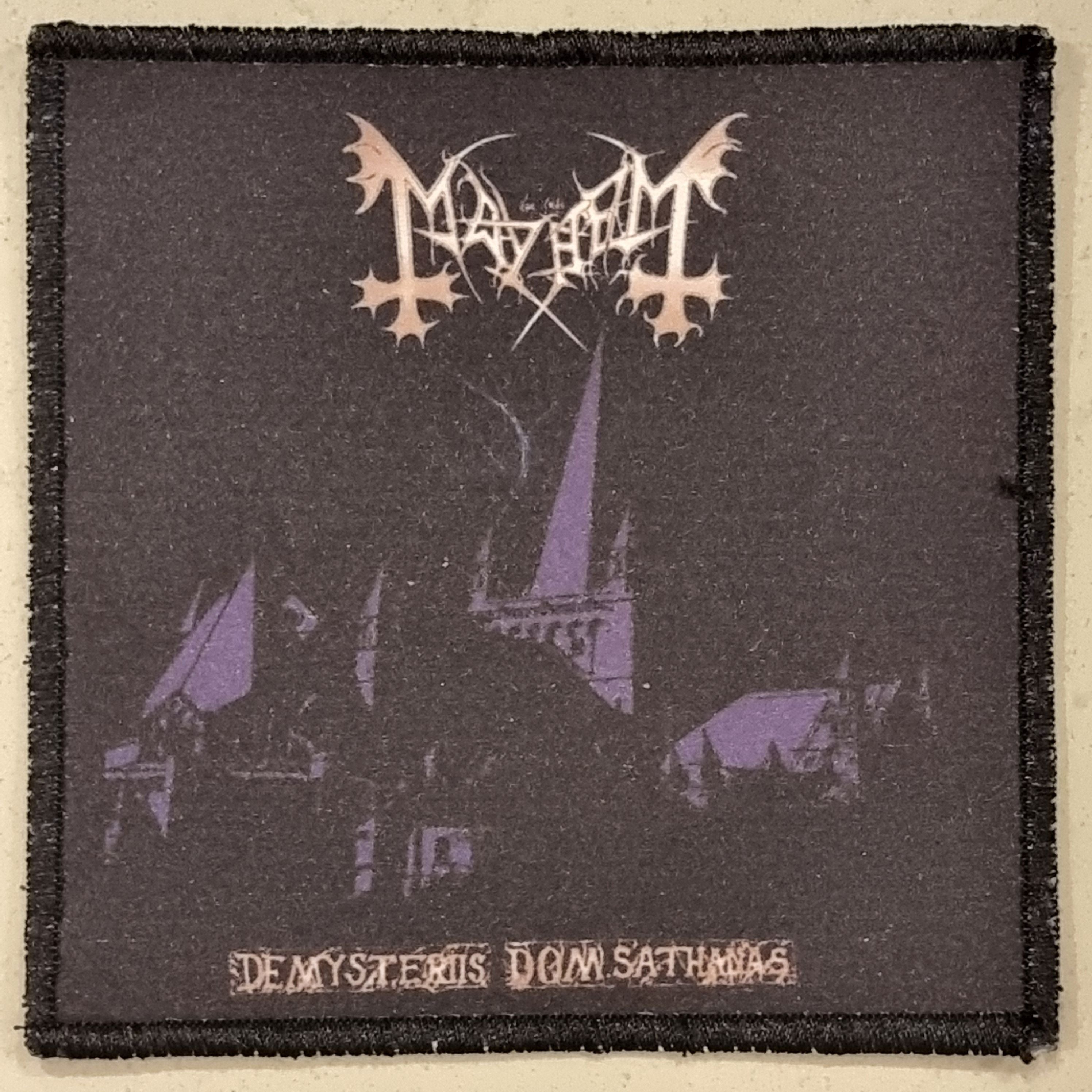 MAYHEM - De Mysteriis Dom Sathanas - Patch