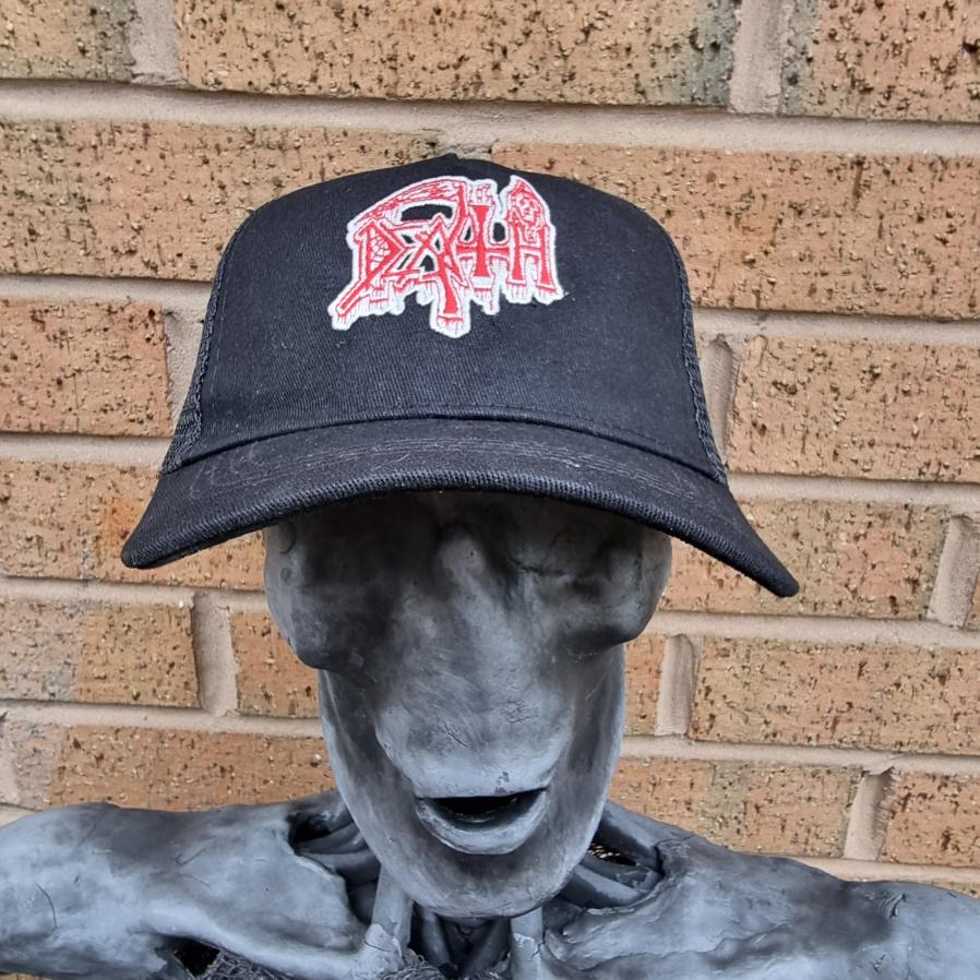 DEATH - (Glow in the Dark) Logo TRUCKER CAP