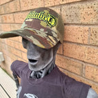 ENTOMBED - (Glow in the Dark) Logo CAMO TRUCKER CAP