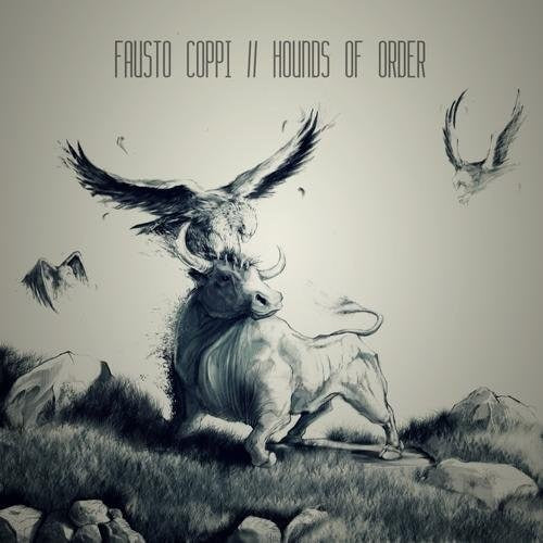 HOUNDS OF ORDER // FAUSTO COPPI (Blue) Split 7"EP