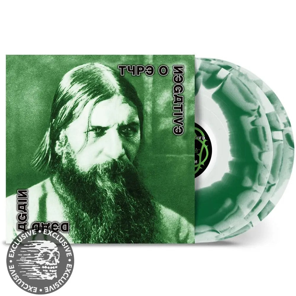 TYPE O NEGATIVE - Dead Again (Green & White Swirl Ltd 500) 3LP