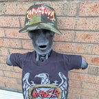 SEPULTURA - Old (Glow in the Dark) Logo CAMO TRUCKER CAP