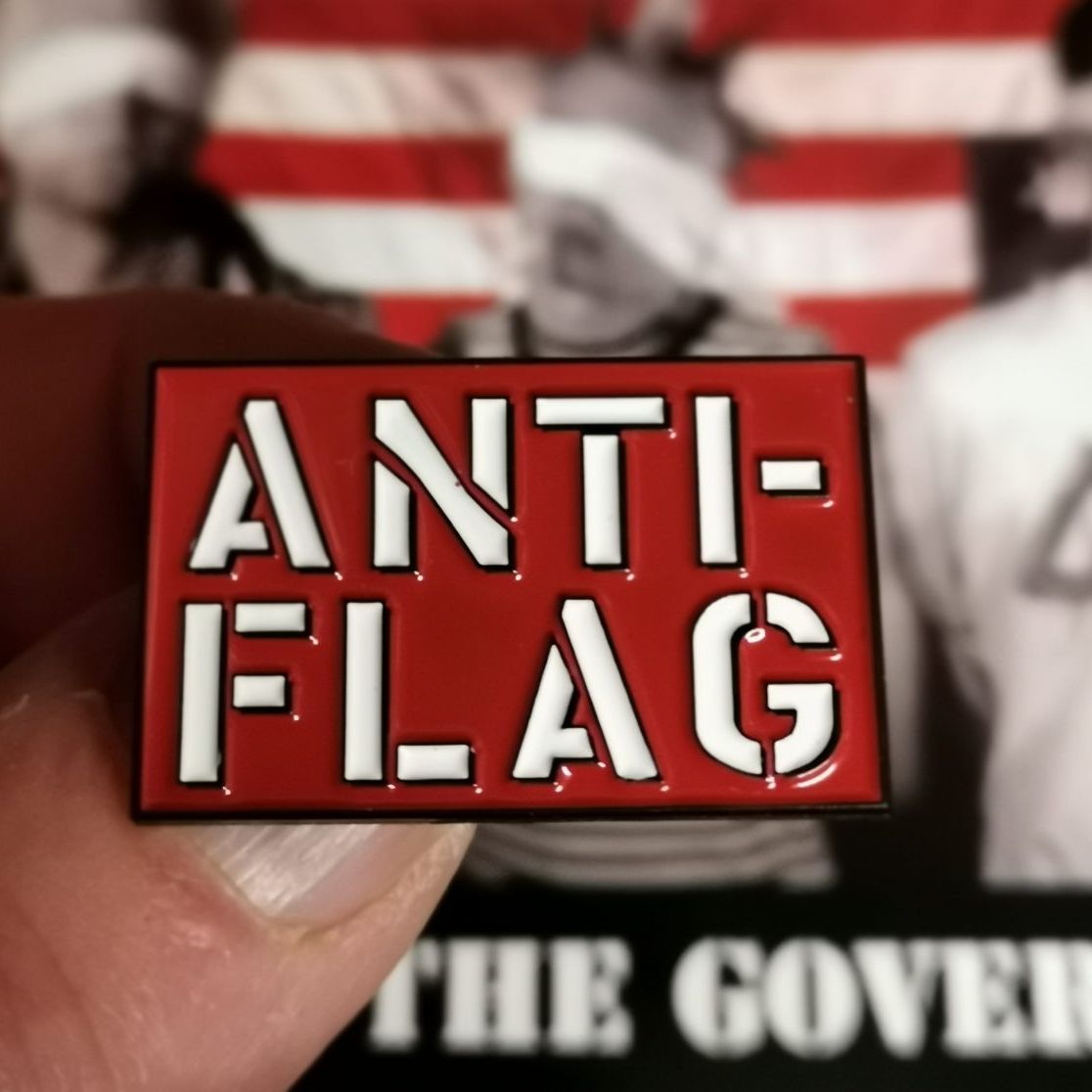 ANTI-FLAG Enamel Pin (Small)