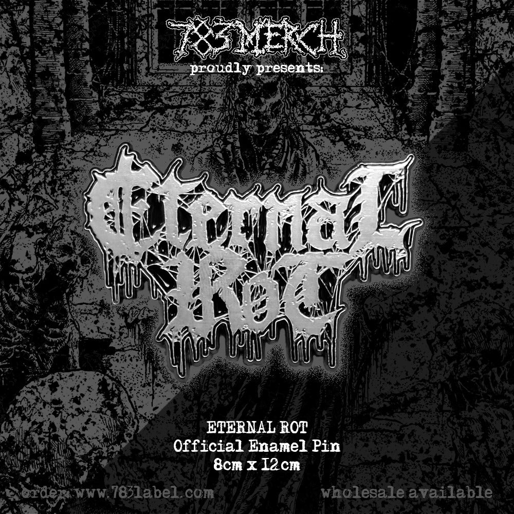 ETERNAL ROT - Logo - Enamel Pin