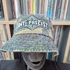 ANTI FASCIST - Bolt Thrower (Glow in the Dark) Logo Tribute - GREEN CAMO BUCKET HAT
