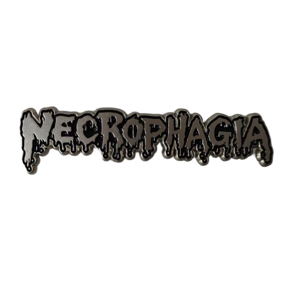 NECROPHAGIA - Logo - Enamel Pin