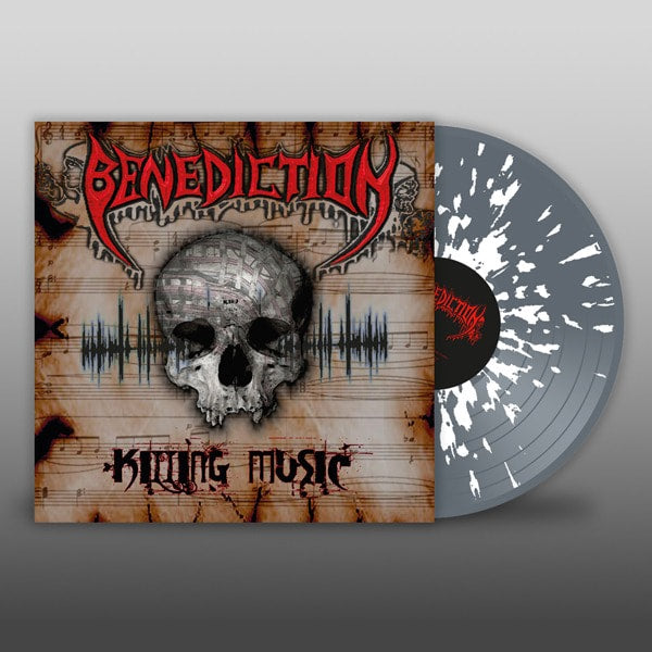 BENEDICTION - Killing Music (Grey w/White Splatter) LP