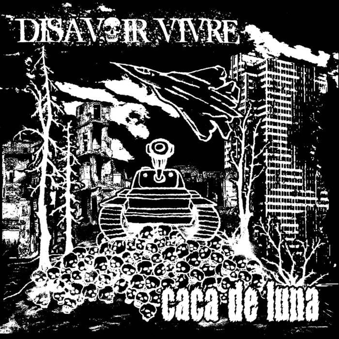DISAVOIR VIVRE / CACA DE LUNA Split LP
