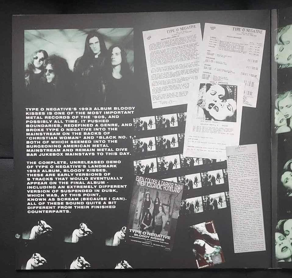 TYPE O NEGATIVE - Bloody Kisses (The Demos) (Green w/ White Splatter Ltd. 100) 2LP