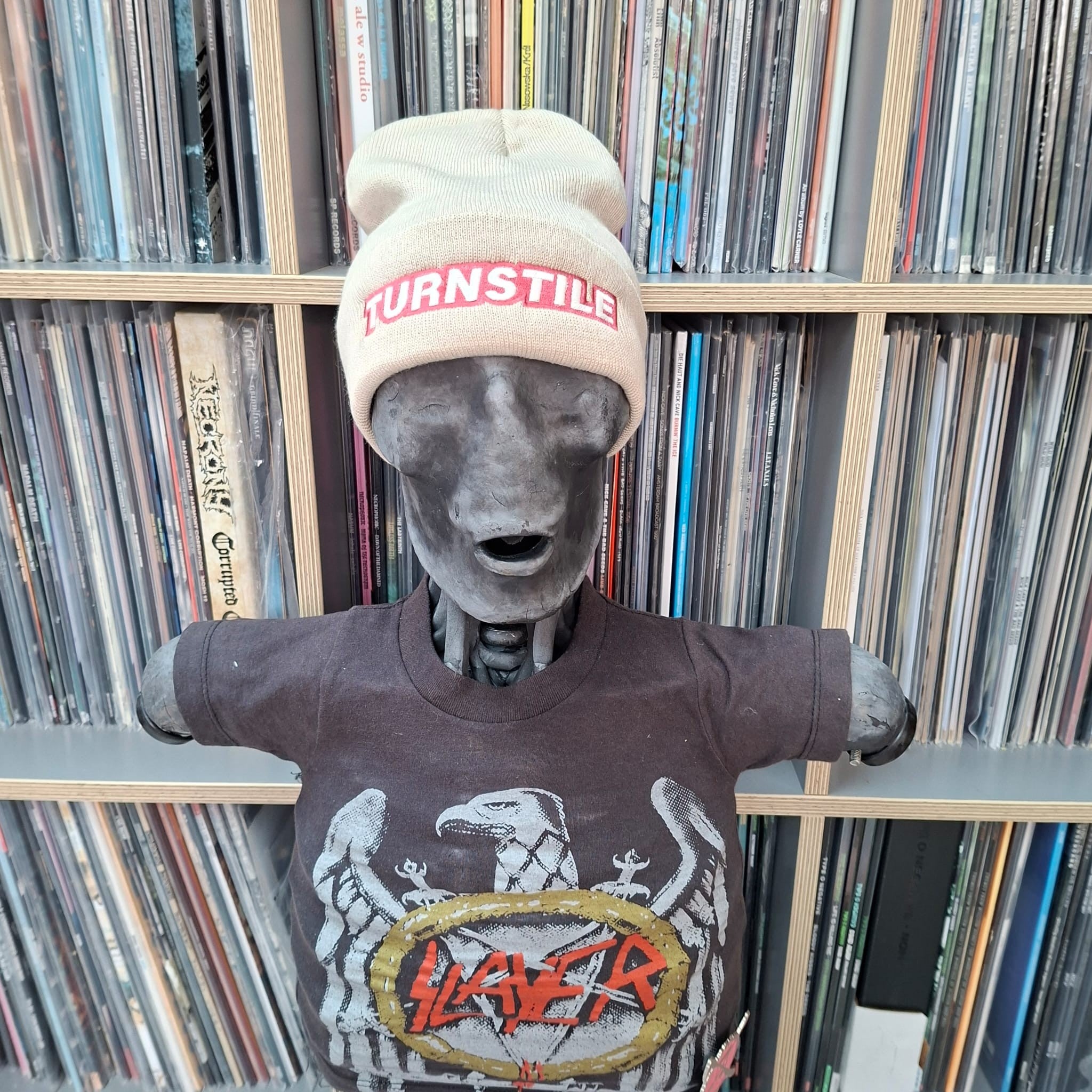 TURNSTILE - (Glow in the Dark) Logo (Oatmeal Beige) Beanie