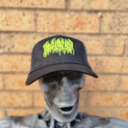 BLOOD INCANTATION - (Glow in the Dark) Logo TRUCKER CAP