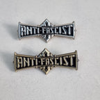 ANTI FASCIST - Bolt Thrower Logo Tribute - 3D Enamel Pin