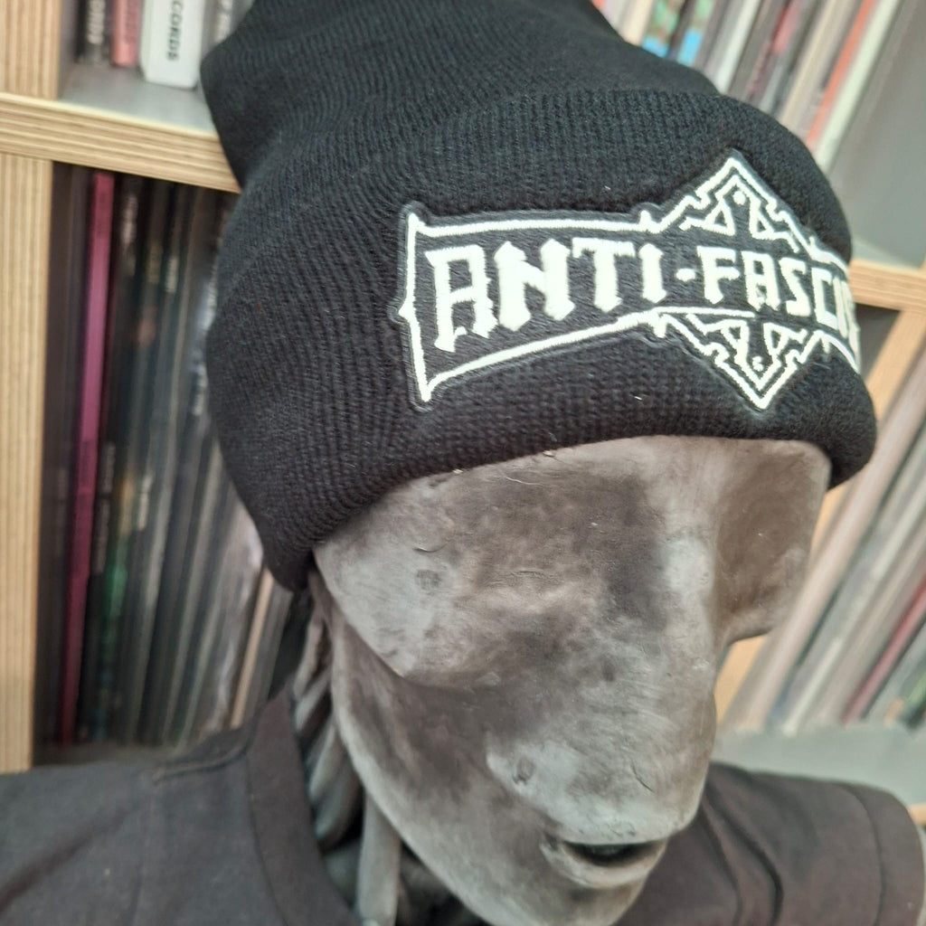 ANTI FASCIST - Bolt Thrower (Glow in the Dark) Logo Tribute - (Black) Beanie