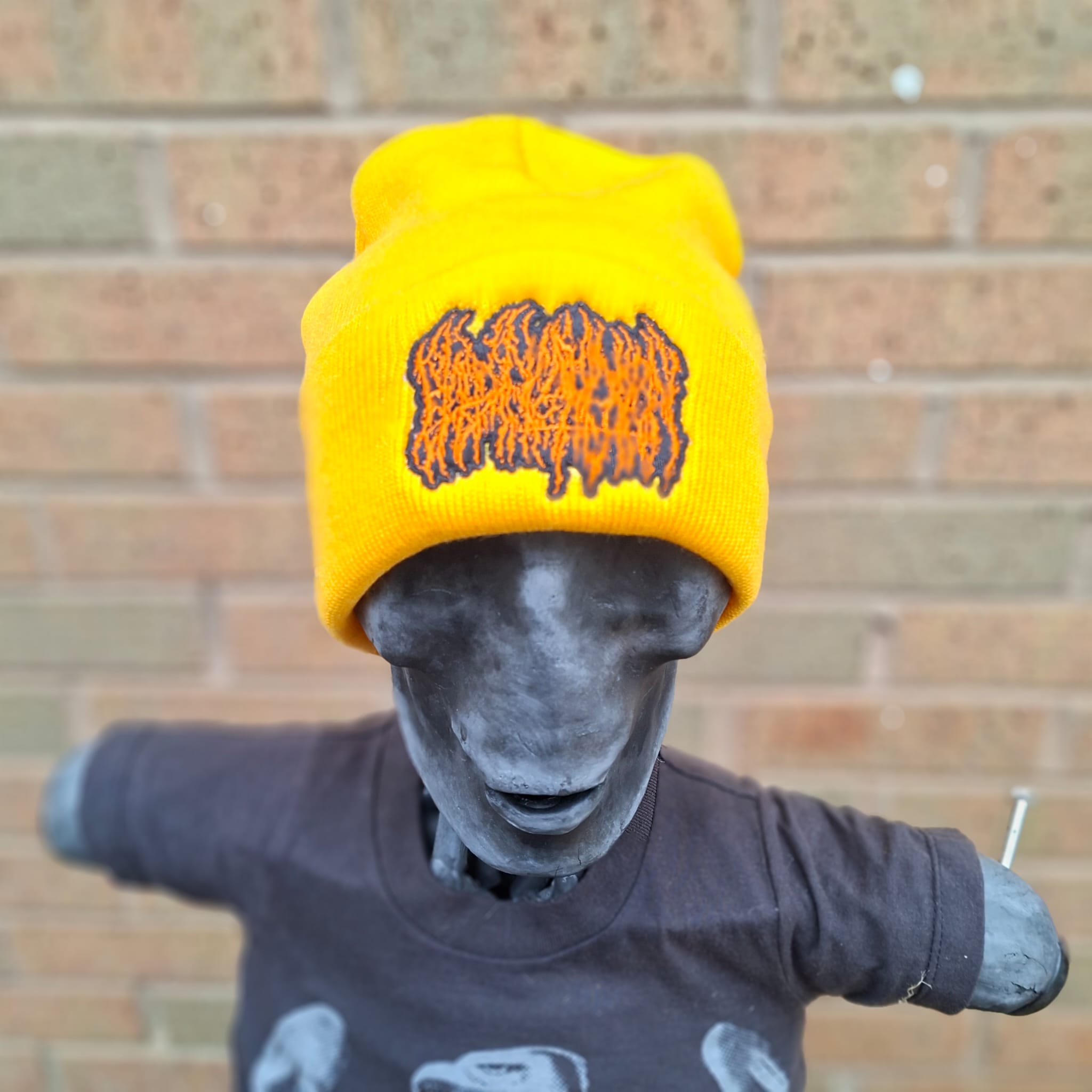 BLOOD INCANTATION - Logo (Mustard Yellow) Beanie