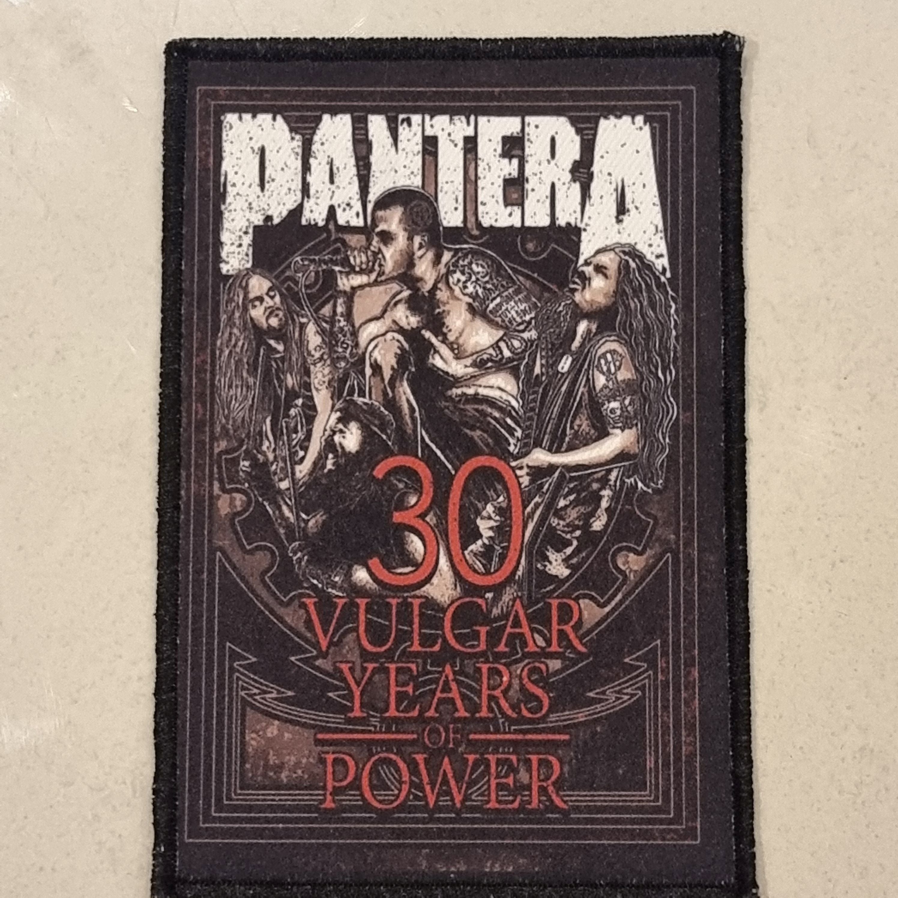 PANTERA - 30 Vulgar Years Of Power - Patch