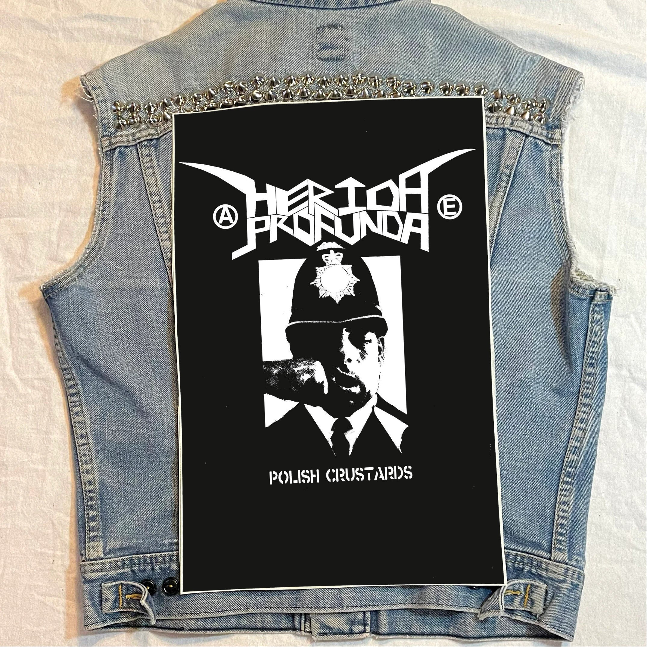 HERIDA PROFUNDA Polish Crustards Backpatch