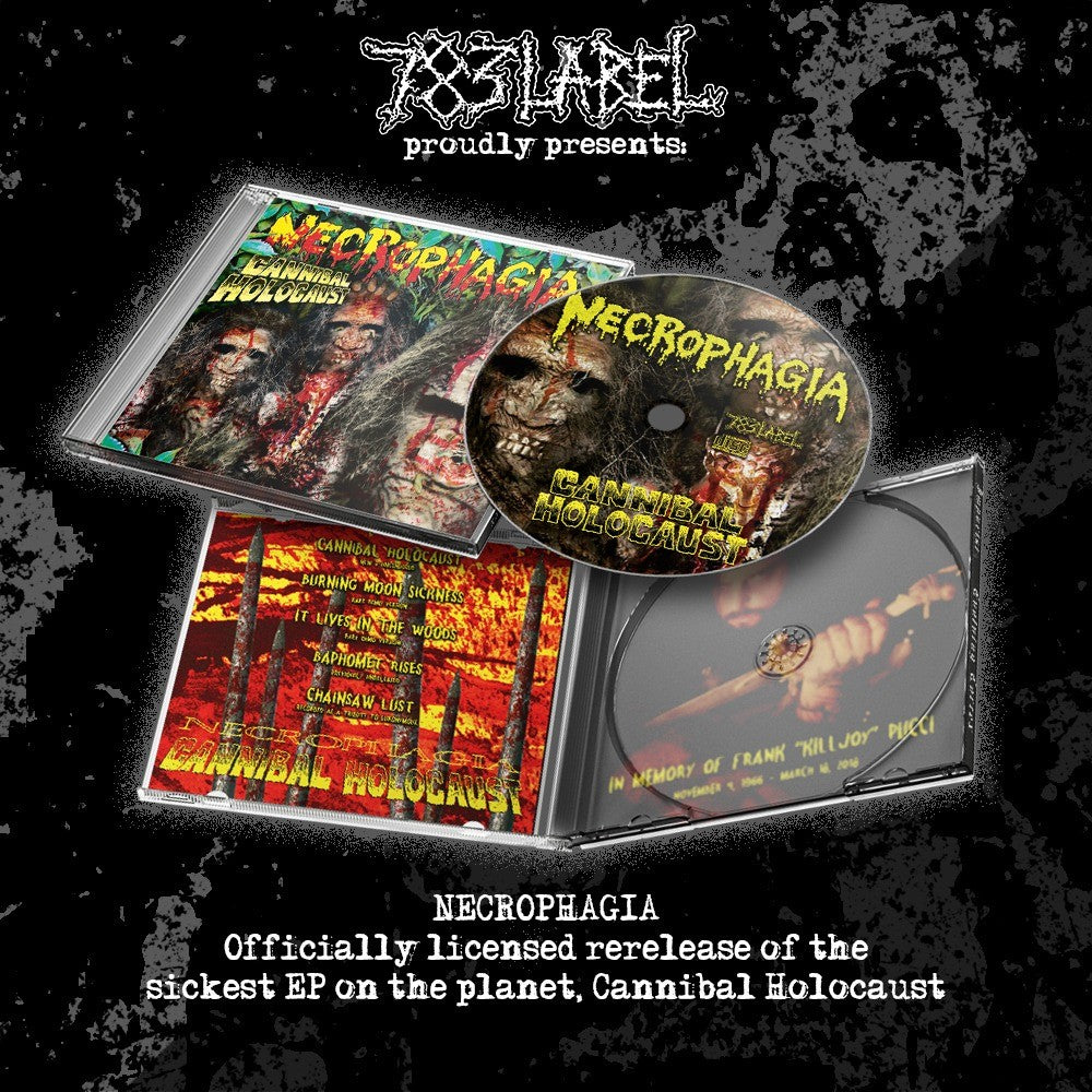 NECROPHAGIA - Cannibal Holocaust - CD