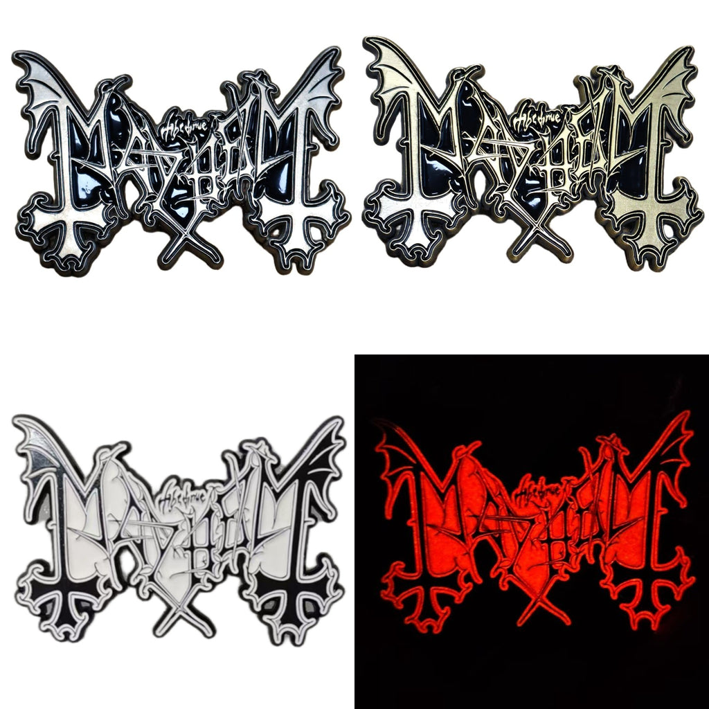 MAYHEM - Logo - Enamel Pin