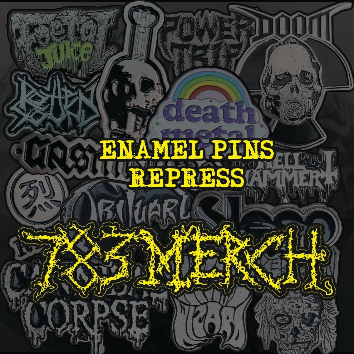Enamel Pins - REPRESS