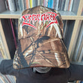 DISMEMBER - Logo - CAMO LEAF BASEBALL CAP