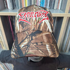 DISMEMBER - Logo - CAMO LEAF BASEBALL CAP