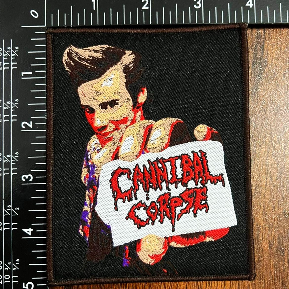CANNIBAL CORPSE - Ace Ventura - Woven Patch