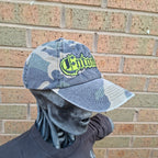 ENTOMBED - (Glow in the Dark) Logo - GREEN CAMO DAD CAP
