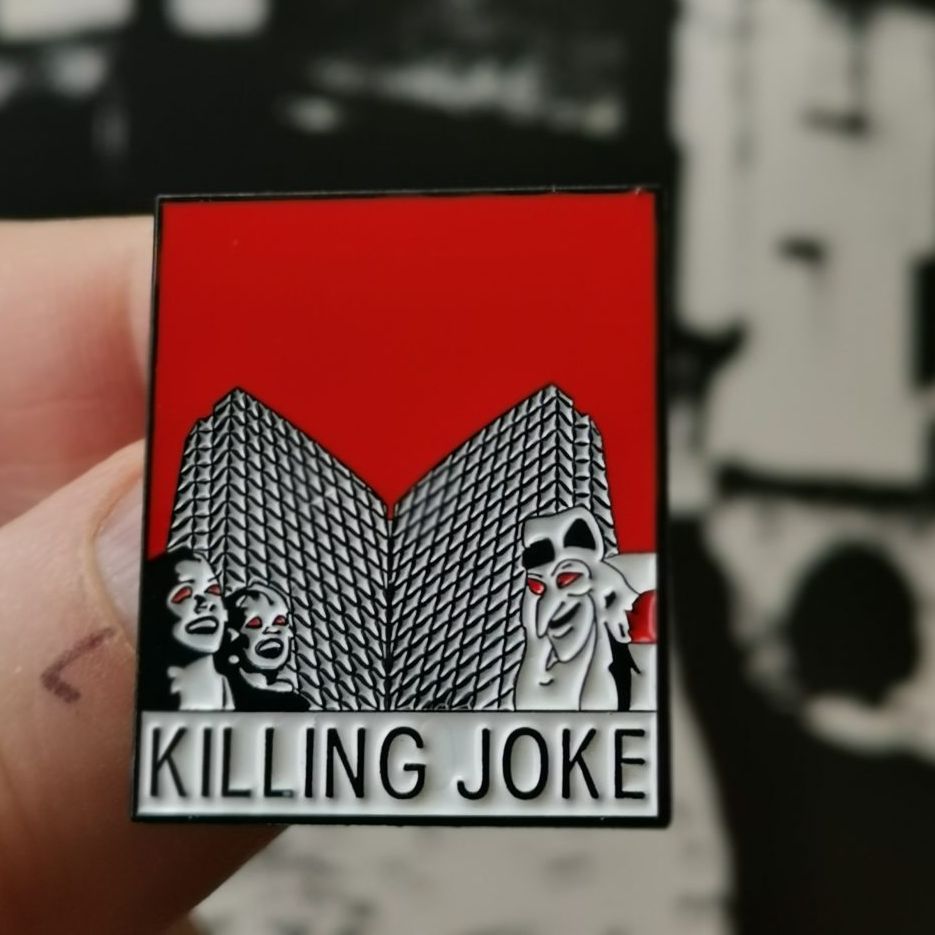KILLING JOKE Turn To Red Enamel Pin (Small)