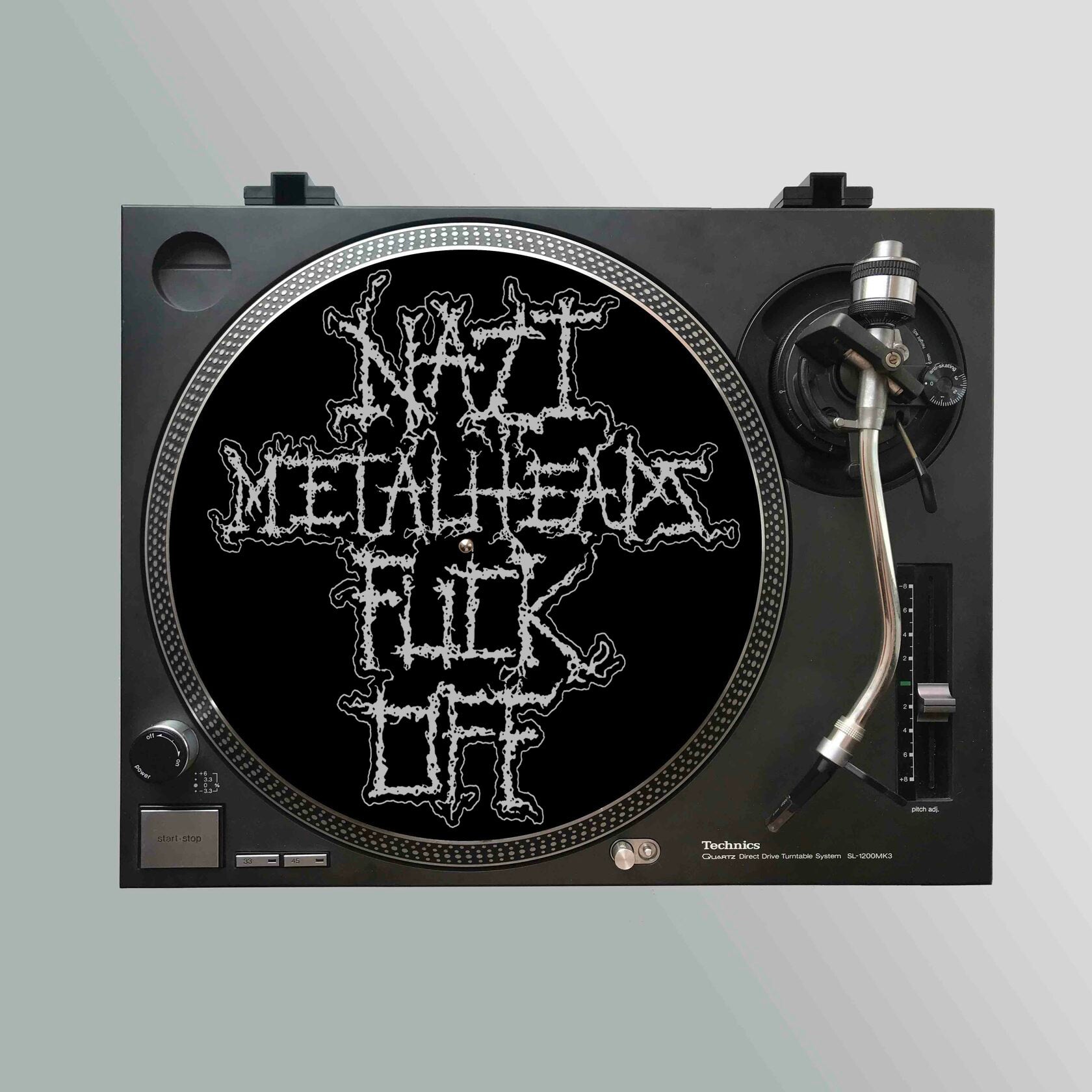 Nazi Metalheads Fuck Off Slipmat