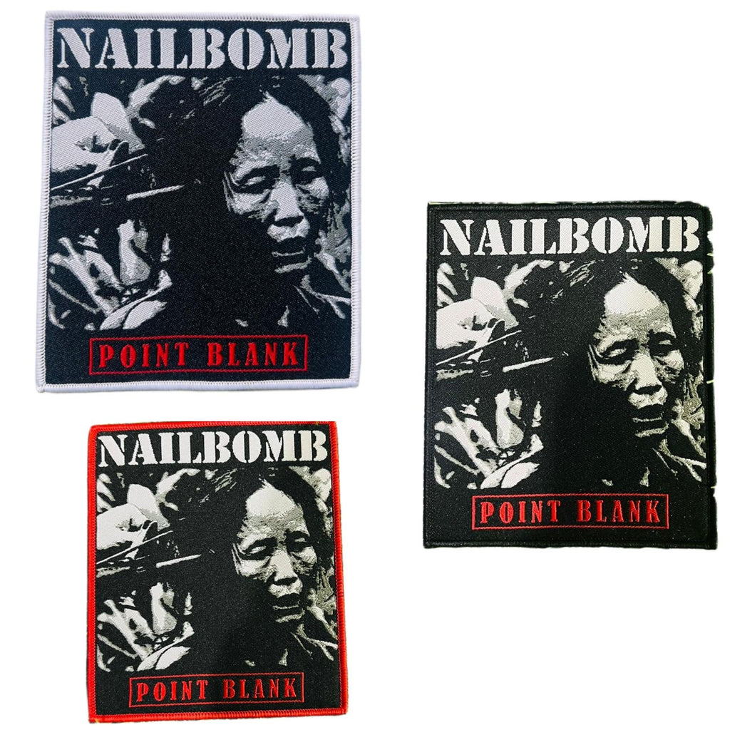 NAILBOMB - Point Blank - Woven Patch