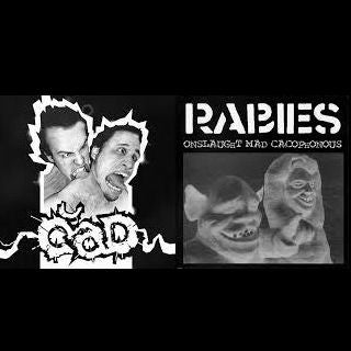 RABIES / ČAD Split 7"EP