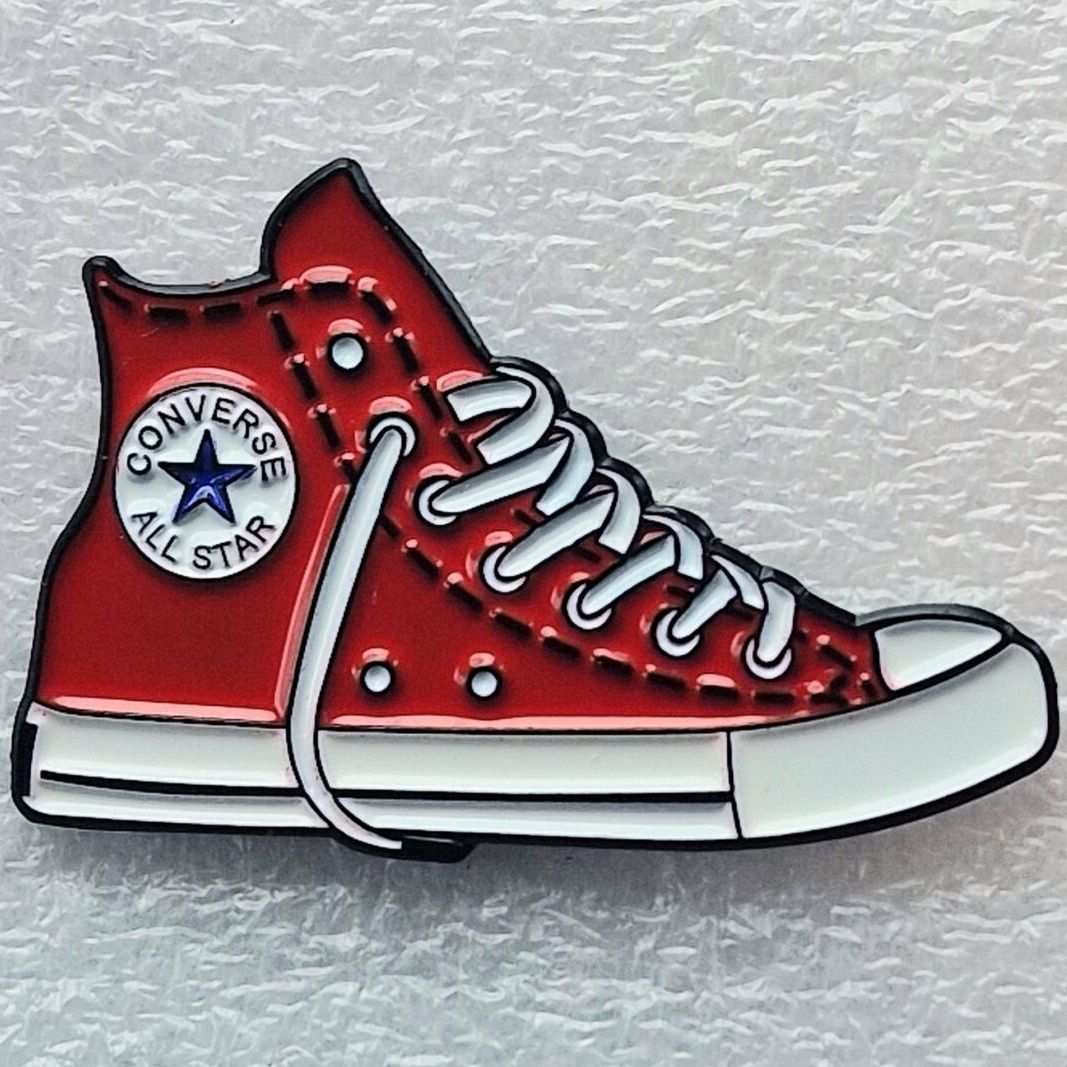 CONVERSE Red Enamel Pin (Small)