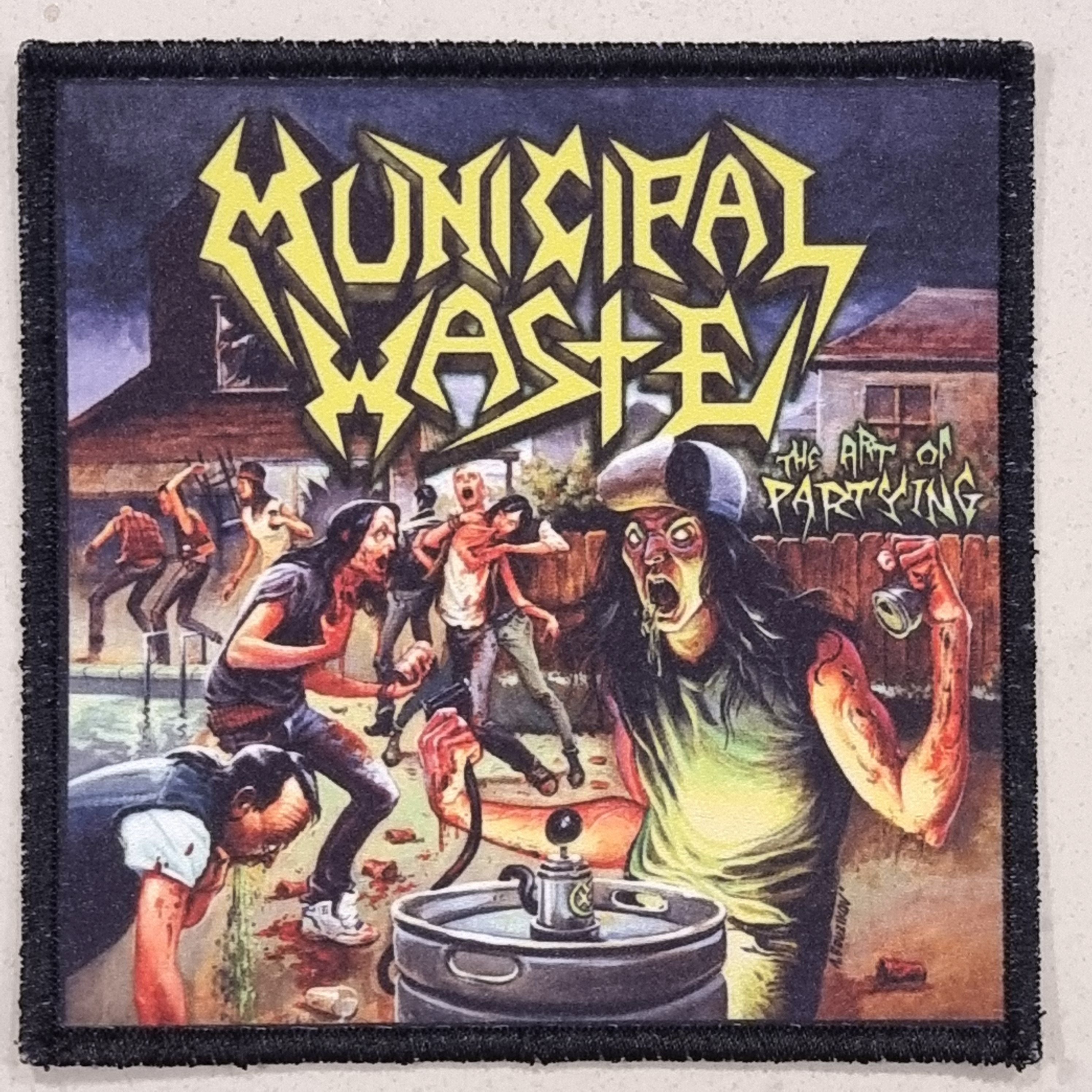 MUNICIPAL WASTE - The Art of Partying - Patch
