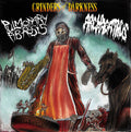 PULMONARY FIBROSIS / ARCHAGATHUS – Grinders Of Darkness Split CD