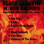 BLACK SABBATH w/ Rob Halford (Judas Priest) - Iron God (White) LP