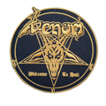 VENOM - Welcome To Hell (Gold) - Embroidered Patch
