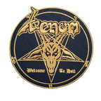 VENOM - Welcome To Hell (Gold) - Embroidered Patch