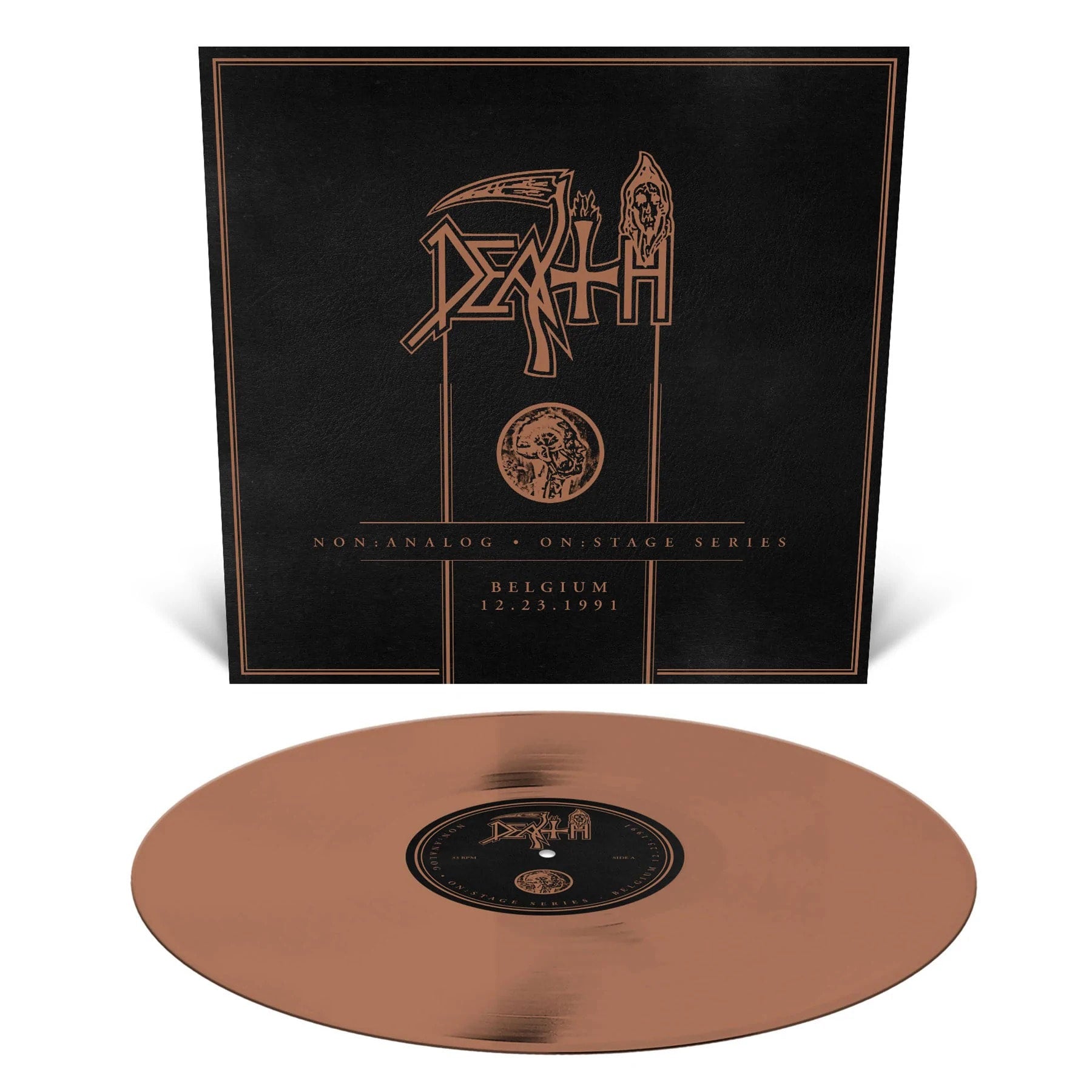 DEATH - Non:Analog - On:Stage Series - Belgium 12-23-1991 (Bronze) LP