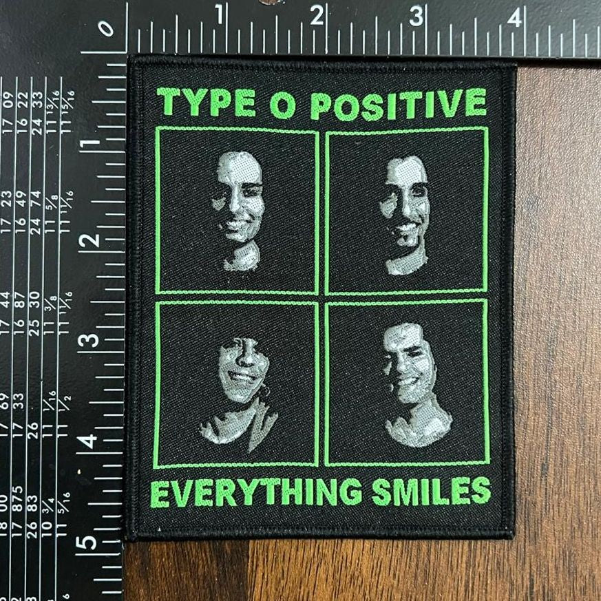 TYPE O POSITIVE - Type O Negative (?) - Woven Patch