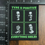 TYPE O POSITIVE - Type O Negative (?) - Woven Patch