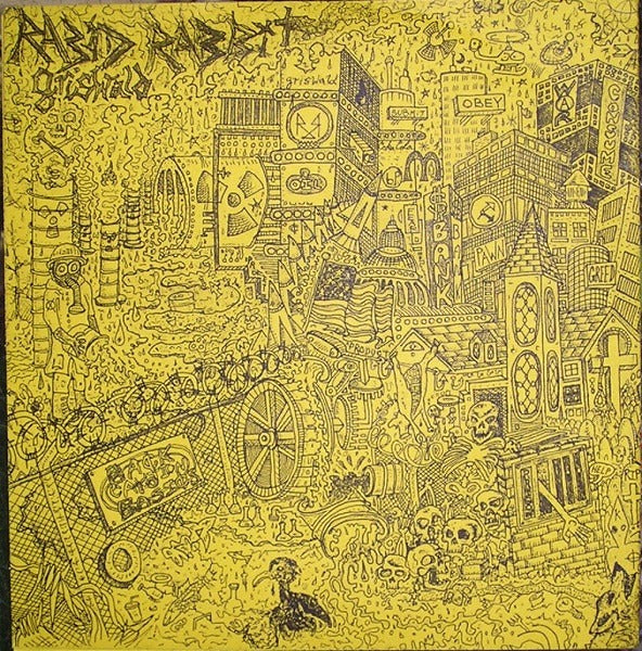 RABID RABBIT / GRISWALD - Back to Basics (Marbled Puce) Split 7"EP