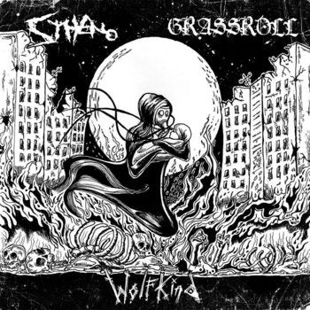 STHENO / GRASSROLL - Wolfkind Split 7"EP