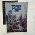 POWER TRIP - Nightmare Logic - Woven Backpatch