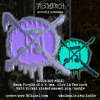 NOISE NOT MUSIC - Glow In The Dark - Enamel Pin