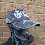 ELECTRIC WIZARD - (Glow in the Dark) Logo - GREEN CAMO DAD CAP