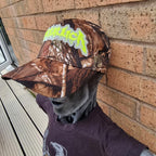 METALLICA - Splatter (Glow in the Dark) Logo LEAF CAMO BASEBALL CAP